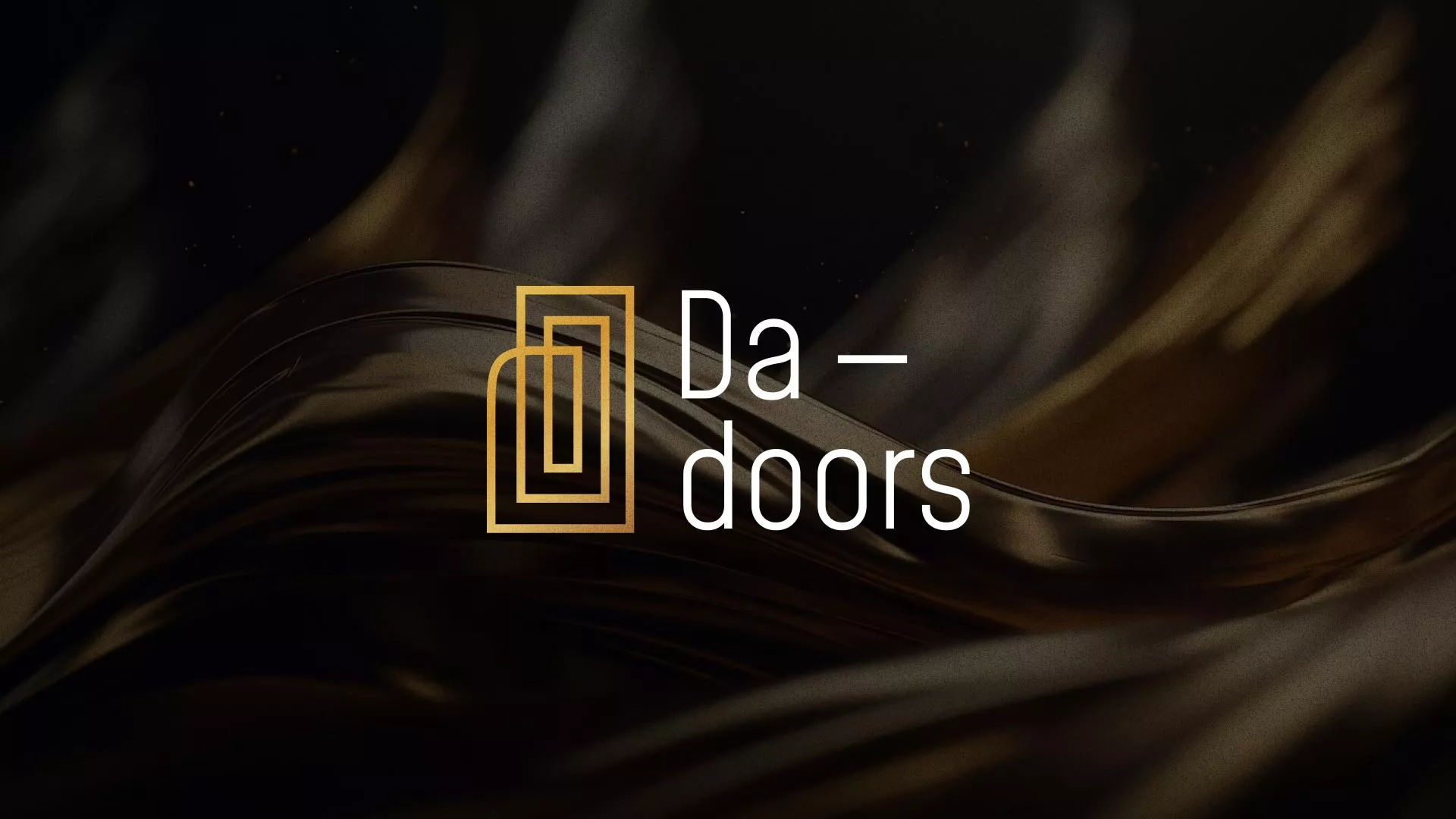 Разработка логотипа для компании «DA-DOORS» в Усть-Каменогорске